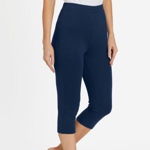 Sonoma cropped blue leggings